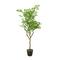 61" Green Vinyl Contemporary Potted Artificial Tree